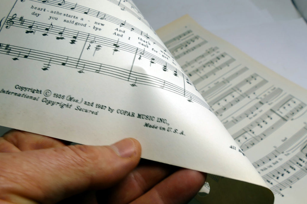 My Shoes Keep Walking Back to You  Ray Price Mitchell 1957 Sheet Music