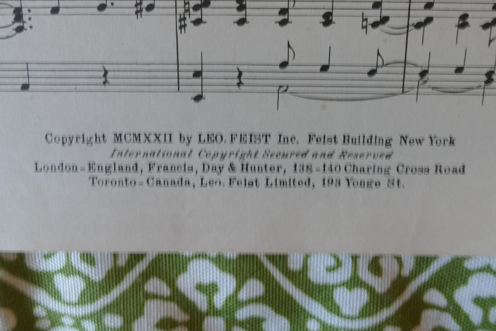 Apple Sauce, 1922, by Abe Lyman, Gus Arnheim and Arthur Freed, Leo. Feist Inc.
