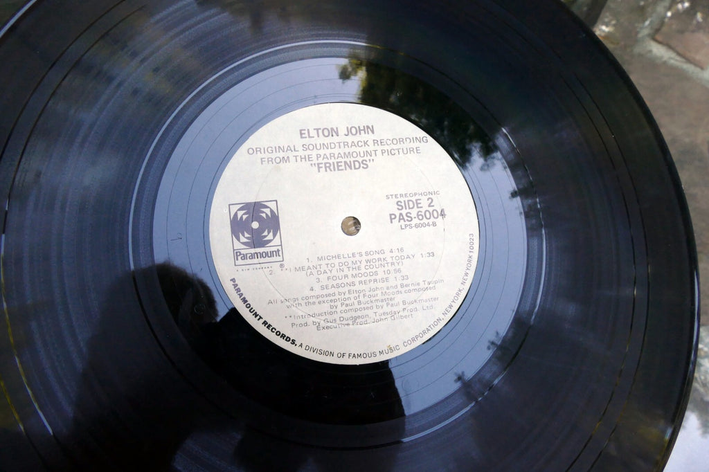ELTON JOHN, ORIGINAL vinyl  LP, FRIENDS Soundtrack, 1971 Elton John VG Paramount