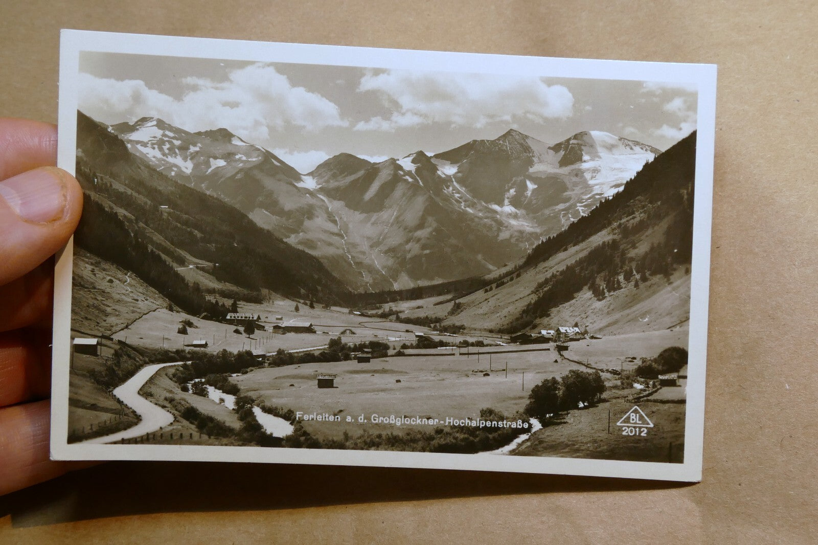 Grossglockner Ferleiten Alpine Road postcard Austria - unposted