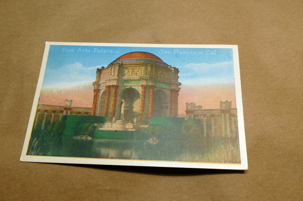 Fine Arts Palace San Francisco USA 1926  postcard - unposted