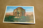 Fine Arts Palace San Francisco USA 1926  postcard - unposted