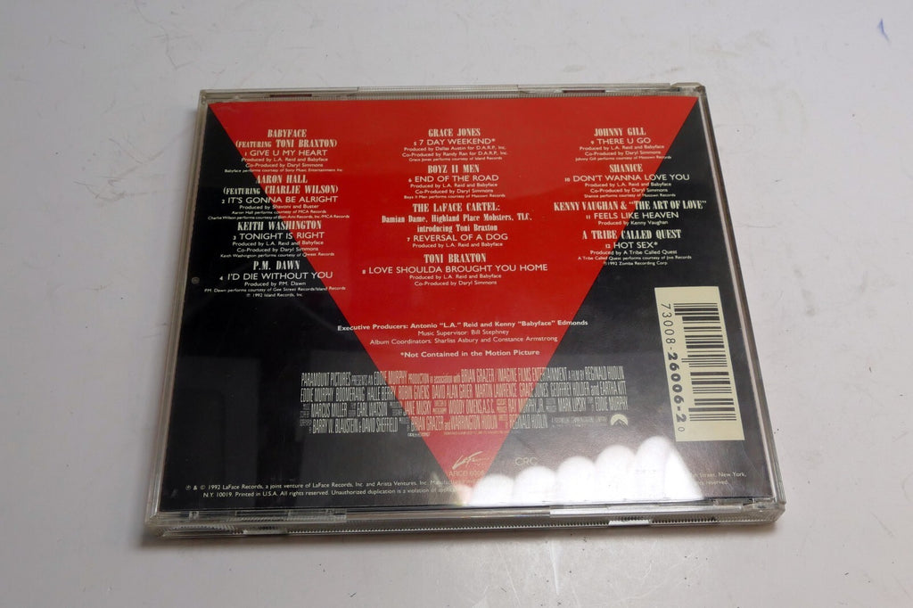 Boomerang  by Original Soundtrack (CD, Jun-1992, LaFace Records ) ARCD-6006