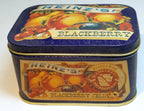 Vintage heinz’s blackberry jelly tin can empty rectangle