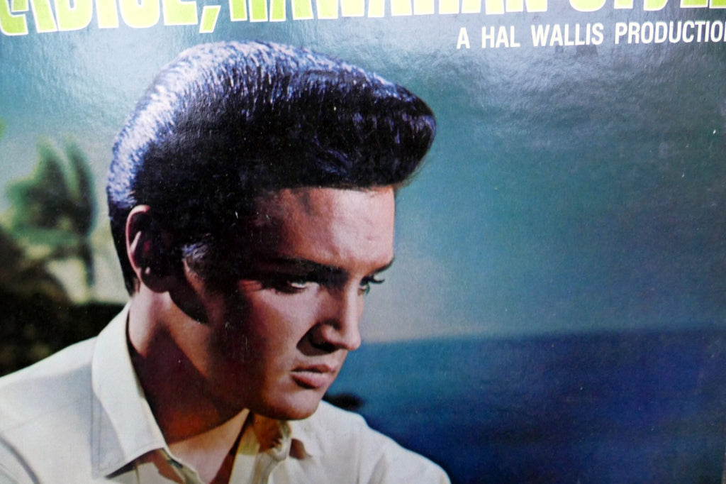 1966 elvis presley paradise hawaiian style lpm 3643   vinyl album art cover only