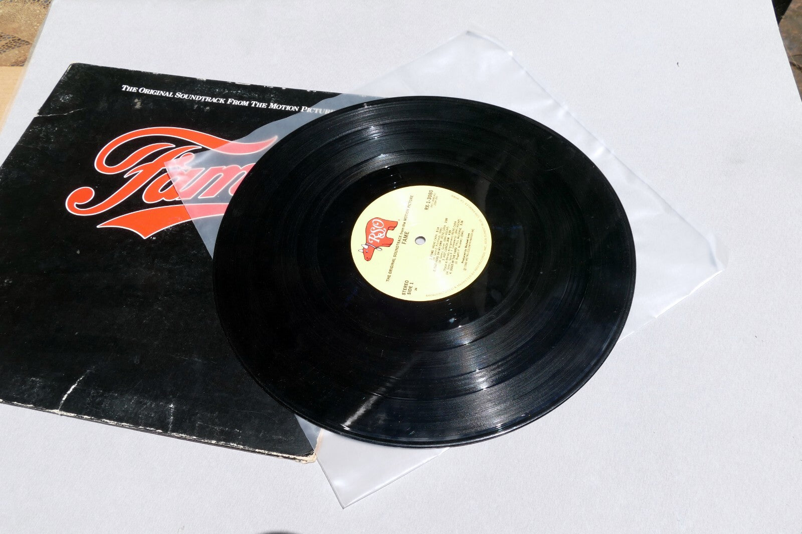FAME - Original Soundtrack - Vinyl LP  1980  MGM  RX-1-3080 Alan Parker