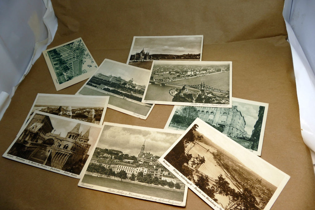 Hungary Magyar Budapest Postcard 1920's  lot of 9 Pack Unposted