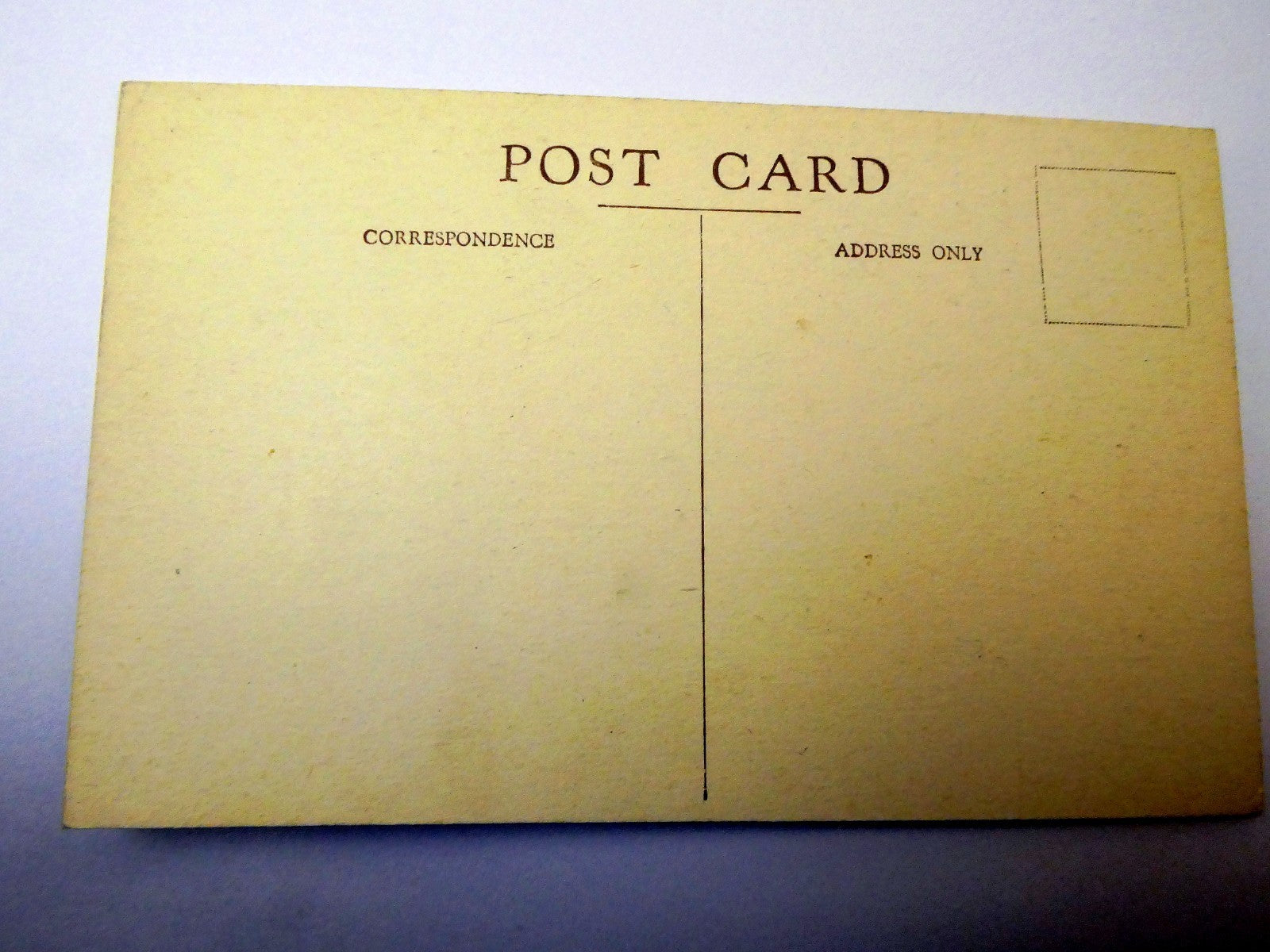 Post Card Porcelain Vase Chinese C.87 690-1893 unused Unposted 1920's