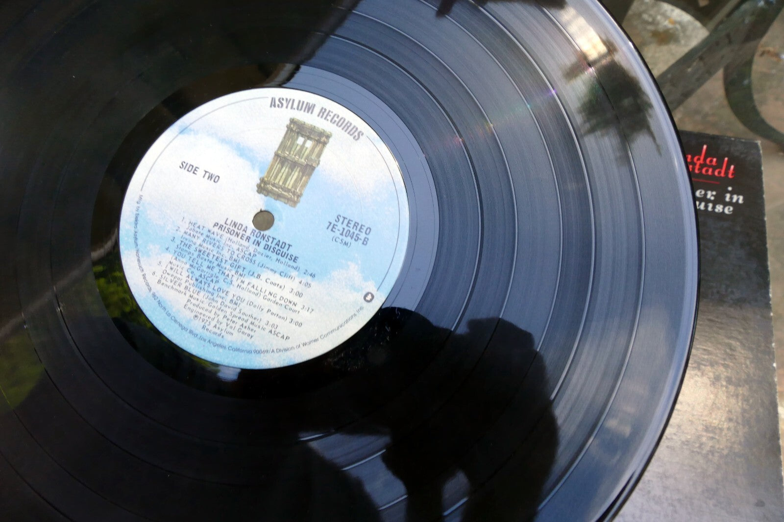 Linda Ronstadt Prisoner In Disguise Asylum Records  7E-1045 Vinyl LP   1975