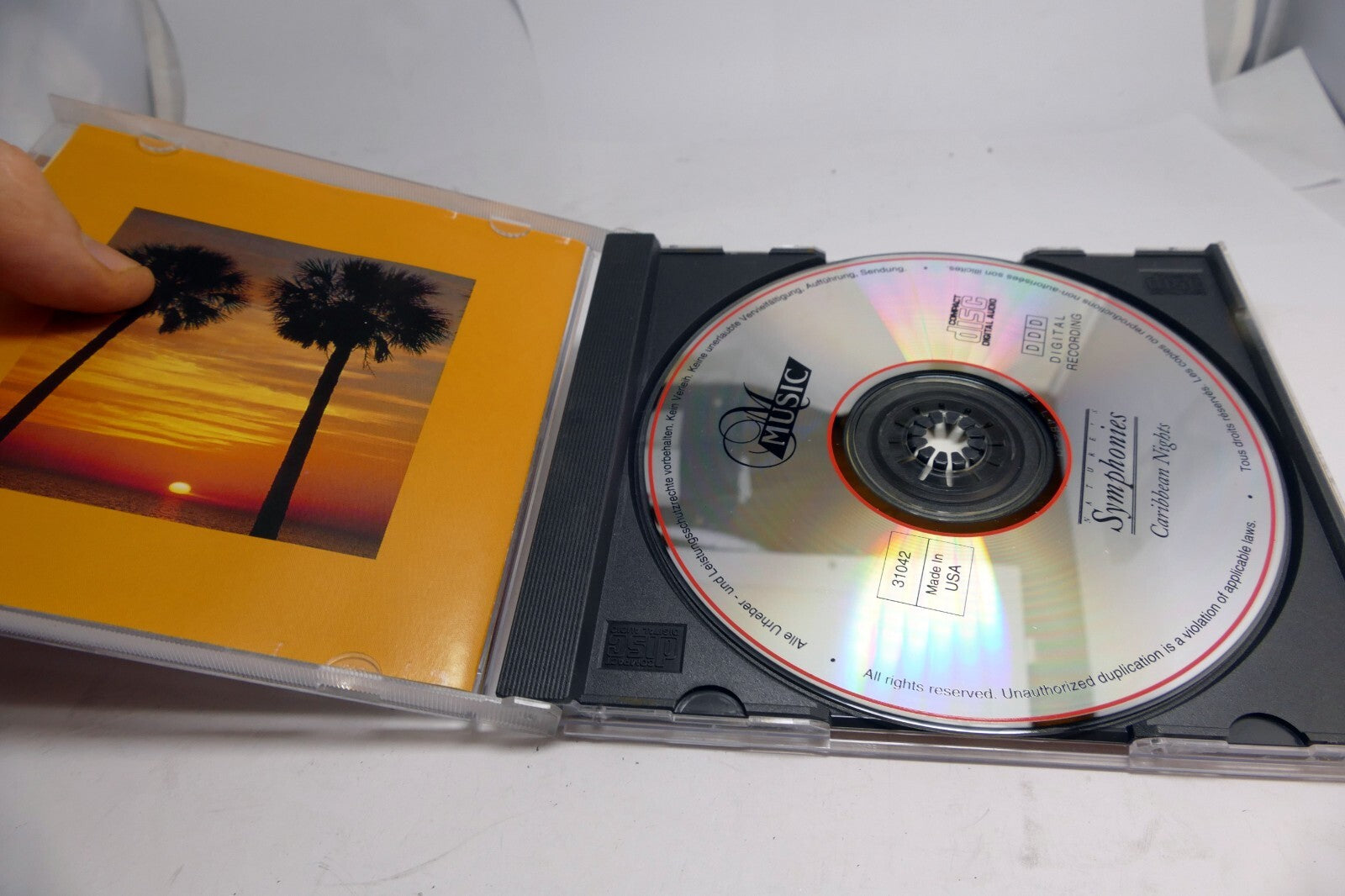 Nature's Symphonies: Caribbean Nights CD (Azure Blue Lagoon, Steel Drum Moom)