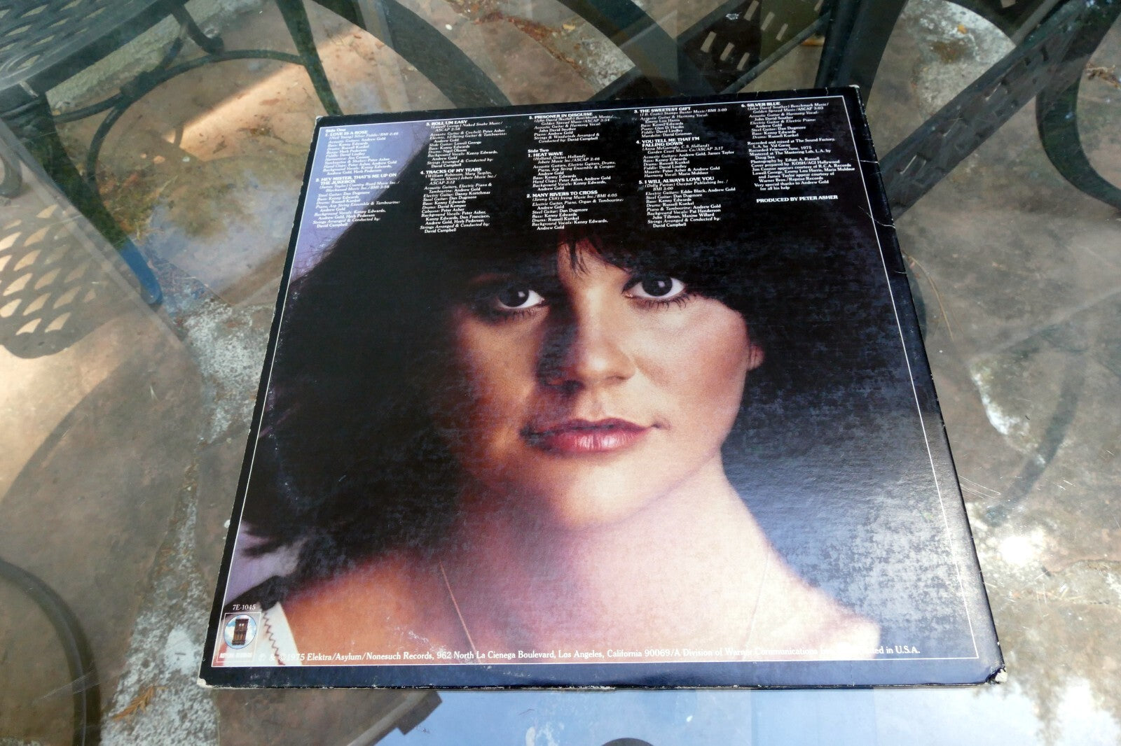 Linda Ronstadt Prisoner In Disguise Asylum Records  7E-1045 Vinyl LP   1975