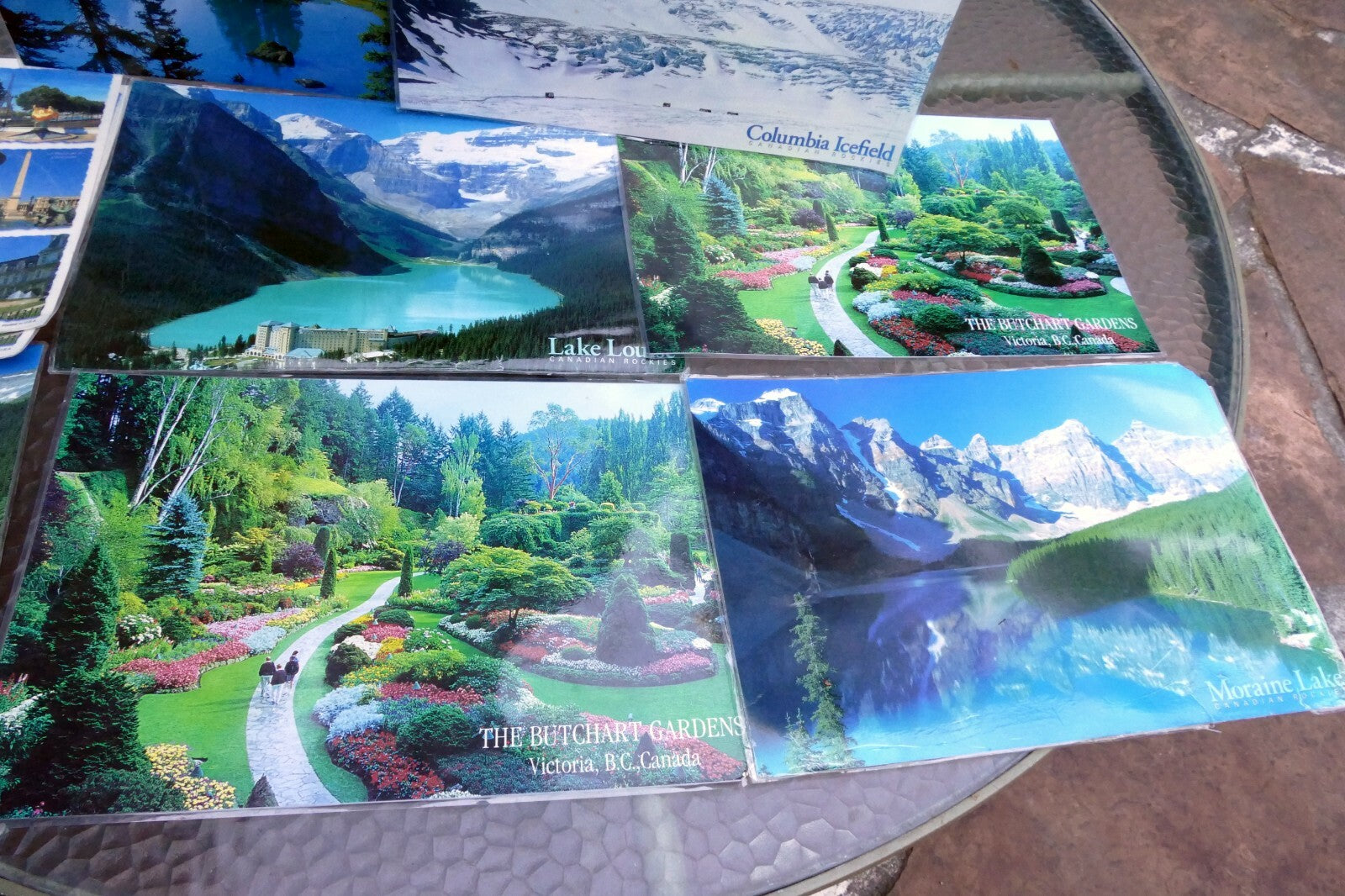 12X17" Moraine Lake Poster print lot of 8 Loise Paris Maligne Canada landscape