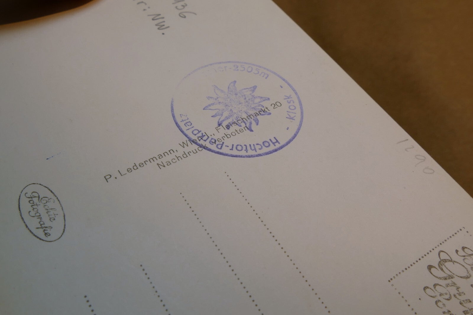 Großglockner - Sudrampe Alpine Road postcard Austria vintage - unposted