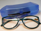 +2.25 women oversize photochromic reading sunglasses retro anti blue rays screen