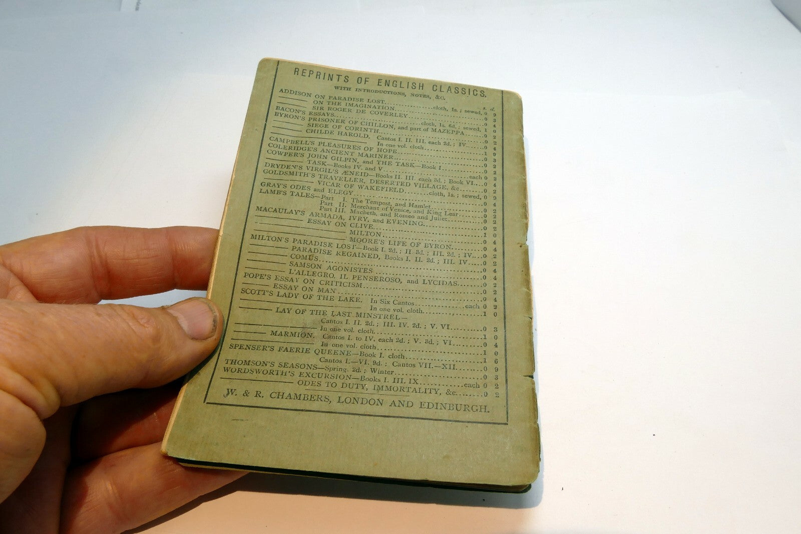 Scott's The Lay Of The Last Minstrel Walter Scott  1883 Chambers London
