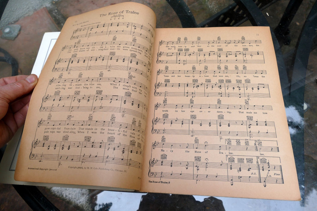 Modern Library Favorite Songs Book No 1 Sheet Music 1939 Cole Publishing Chicago
