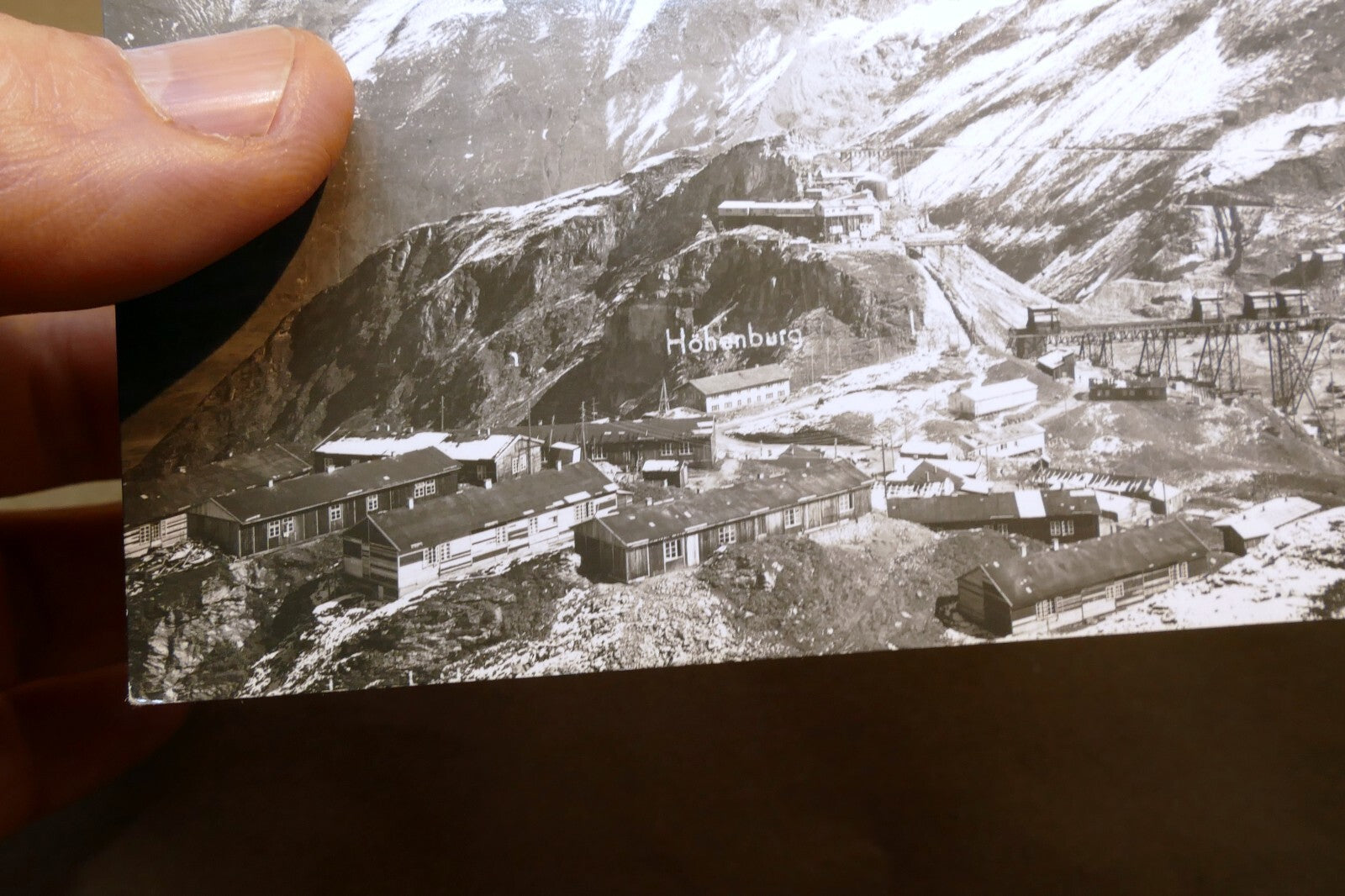 Hoher Tenn Alps  Austria postcard 1940's  - unposted