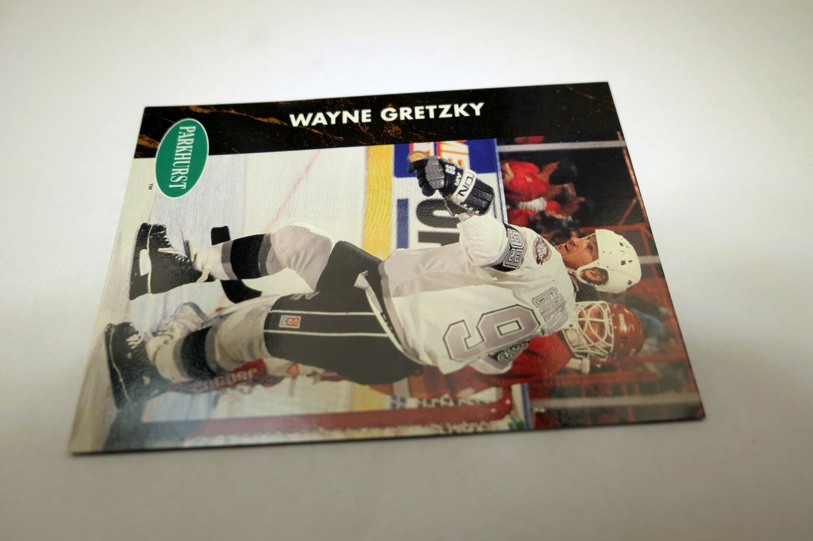 Parkhurst 1991 Los Angeles Kings  Trading Card Wayne Gretzky 73