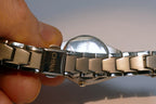 Ladies Black/Silver Tone Quartz Arabic Numerals Watch - Needs Battery