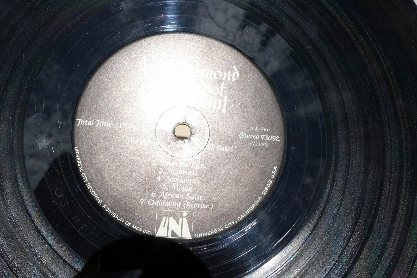 Neil Diamond – Tap Root Manuscript - 1970 - UNI Records 93092 Vinyl LP