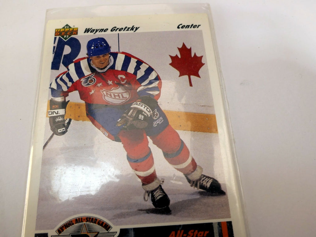1991 Upper Deck All Star Card # 621 Wayne Gretzky Campbell Conference Center