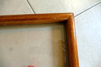 Pack of 2 Oak Solid Wood Picture Portrait Frame  8X10" Art Photo "DAD" baseball
