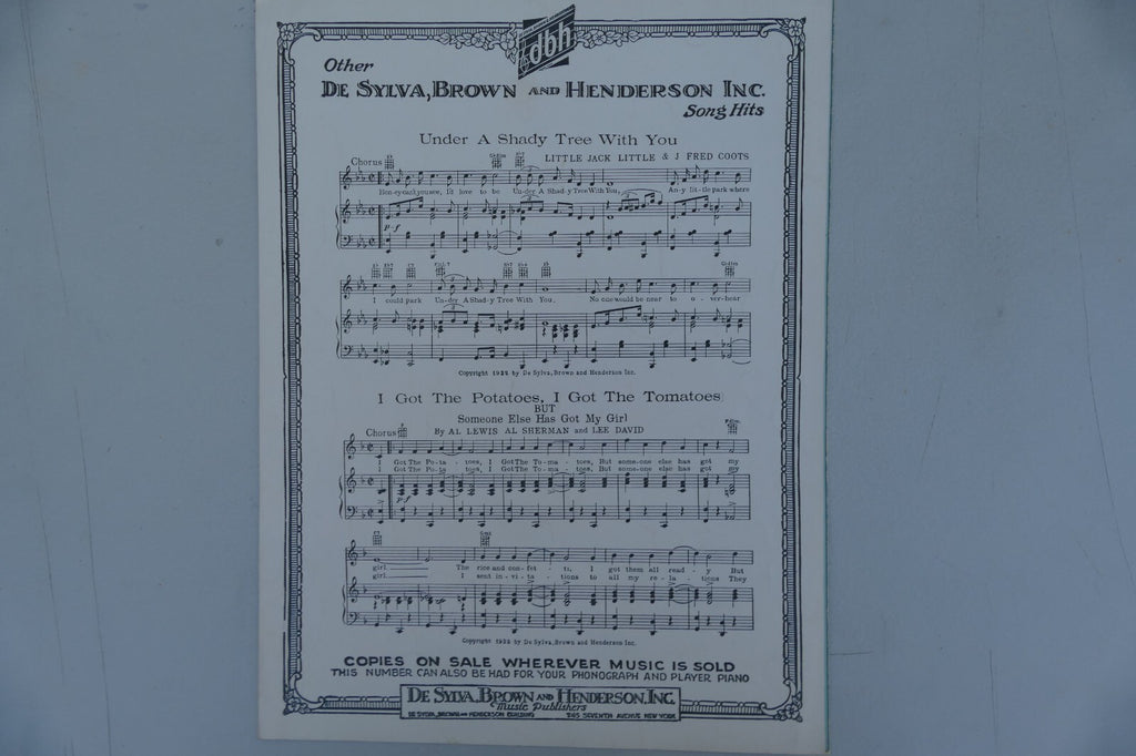 It was so beautiful 1932 by Harry Barris and Arthur Freed Music sheet