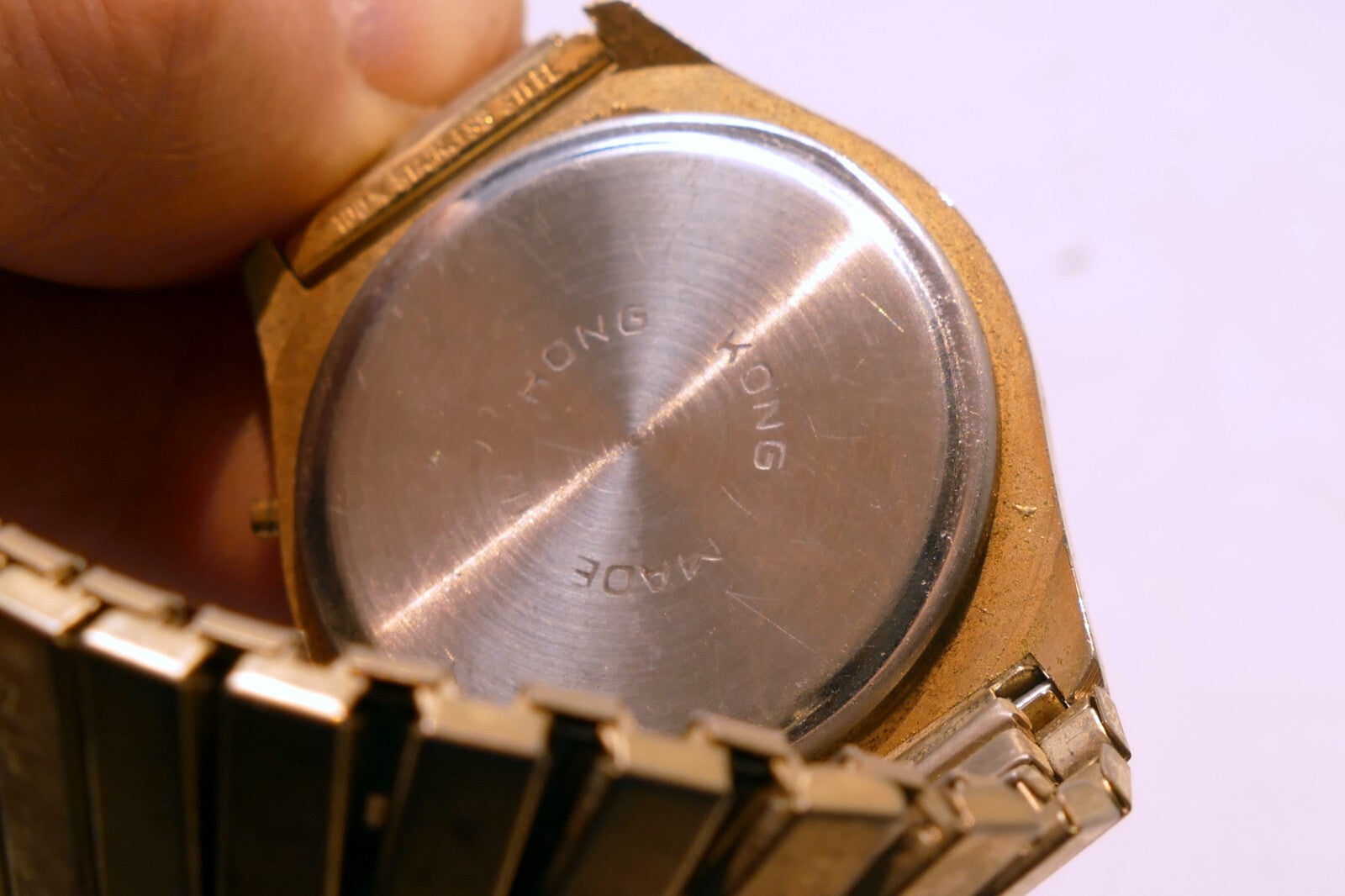 Expertime electron lcd quartz digital watch - Not working AS IS parts