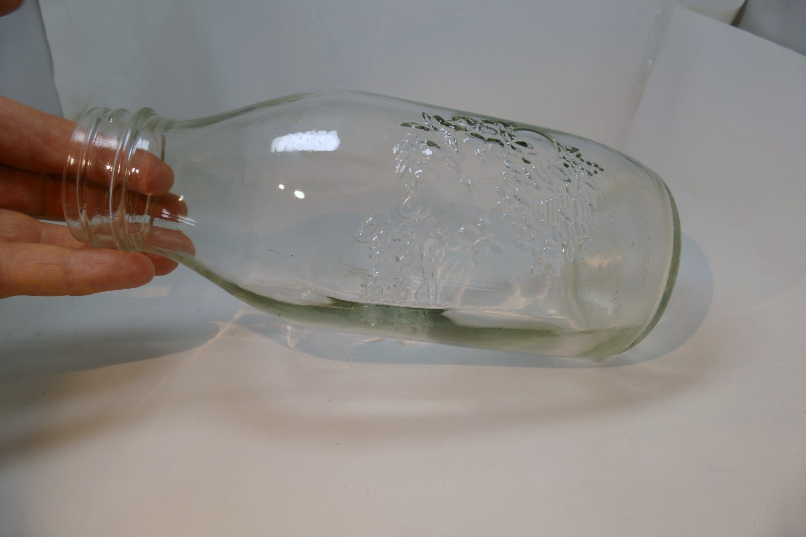 Bormioli Rocco Quattro Stagioni Bottle | 33.75oz (1L) glass / missing lid