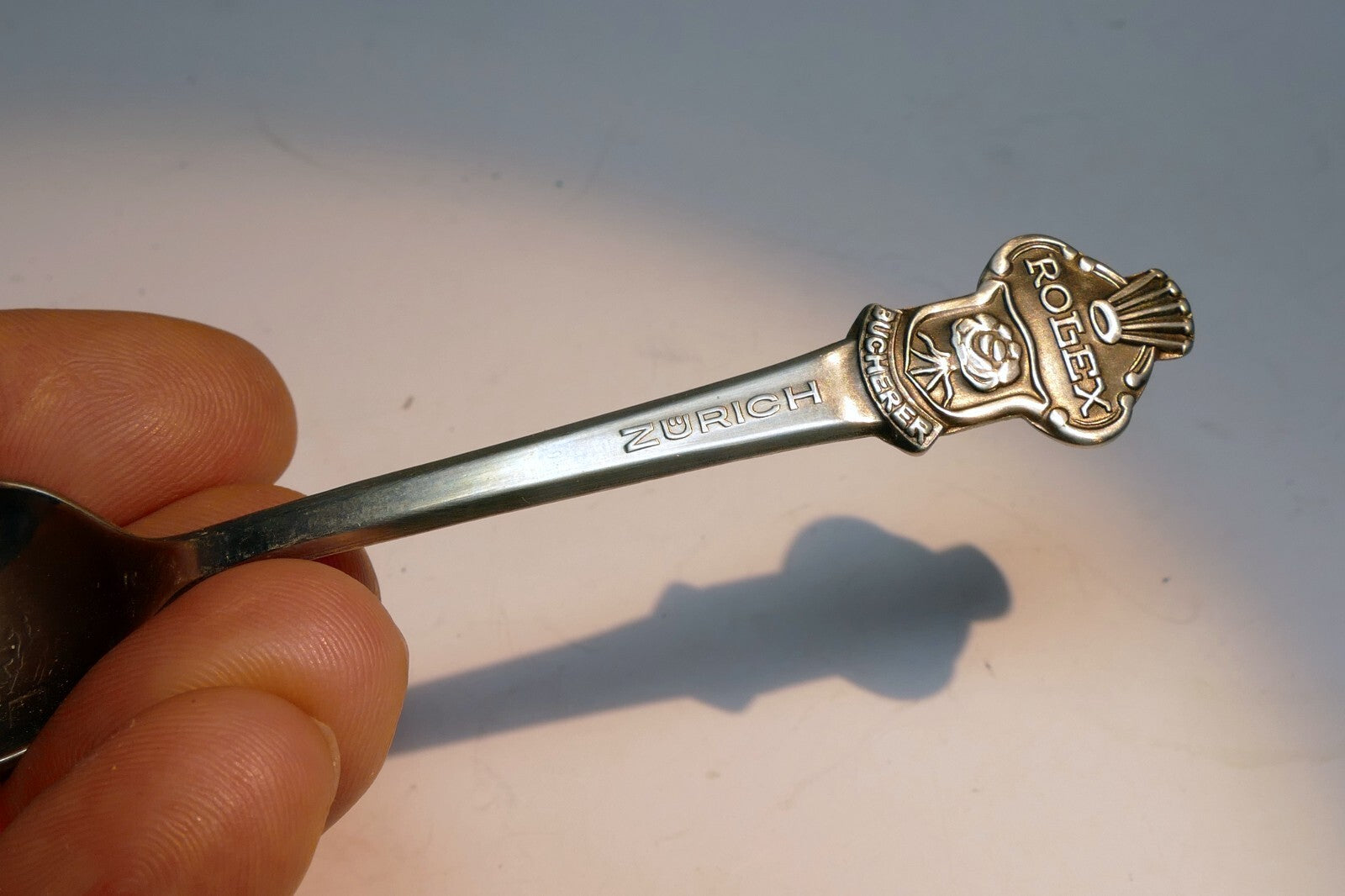 Rolex Bucherer of Switzerland "Zurich" Spoon souvenir rose