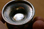 Antique SMP CO Silversmith Silver Copper small bowl dish 2.5X3" small