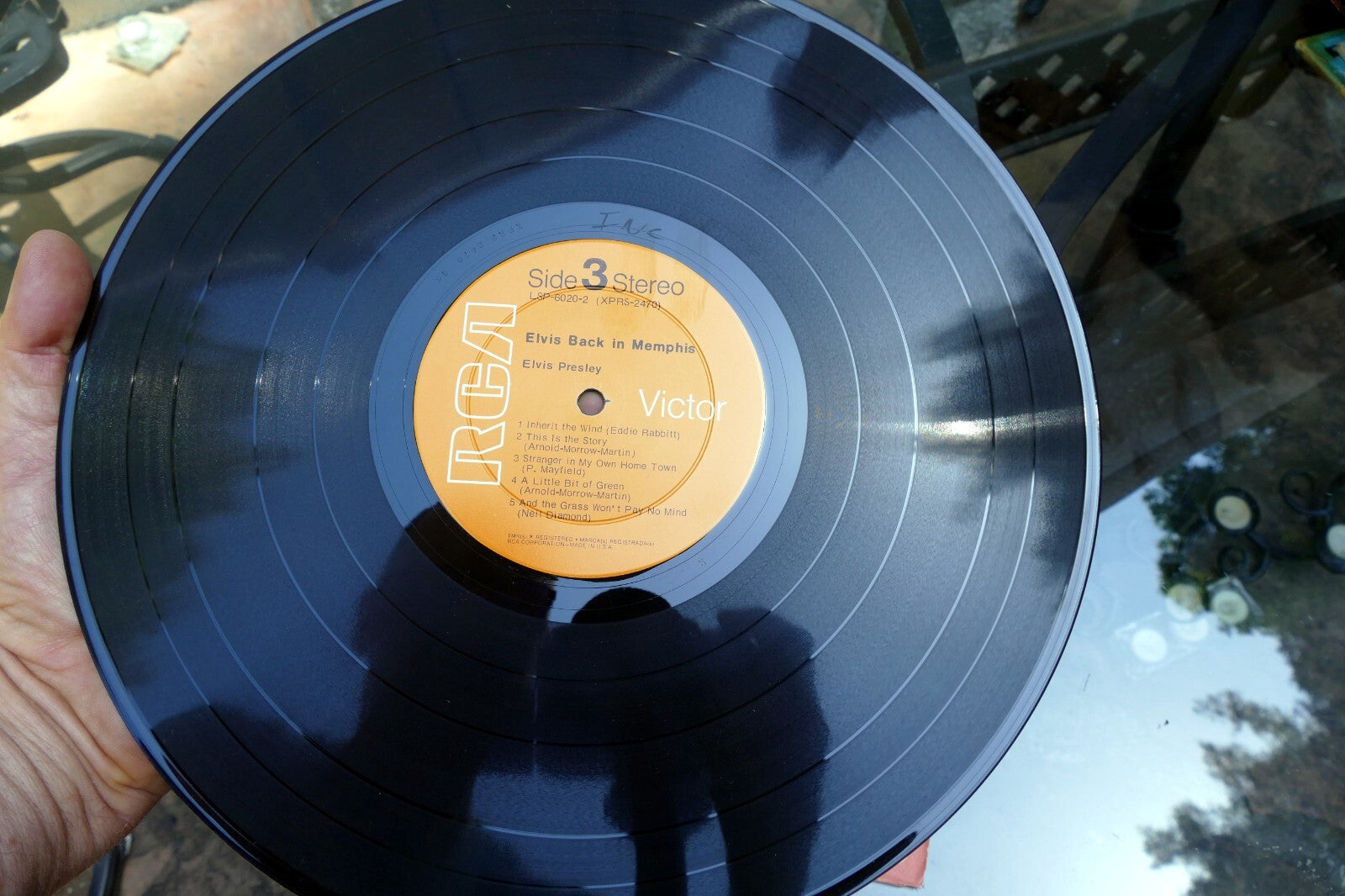 Elvis Presley Back In Memphis Vintage LP Record Album RCA LSP-6020-2 XPRS 2470
