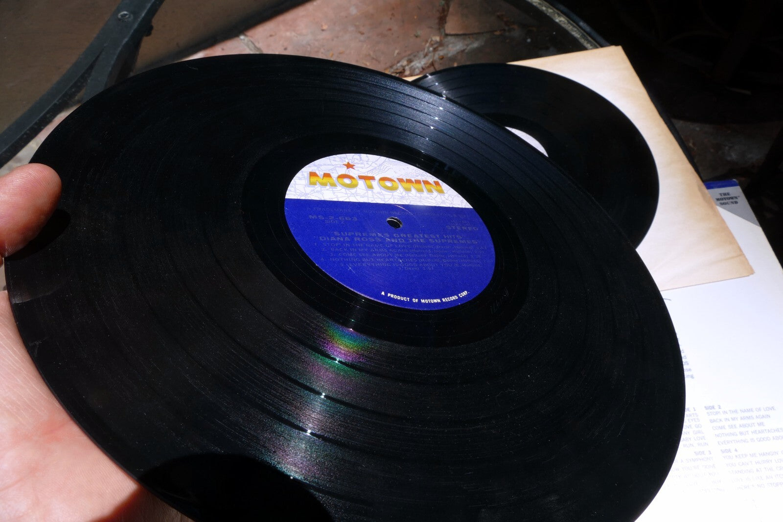 Diana Ross and The Supremes Greatest Hits Vinyl 2X LP  Record Motown MS 2-663