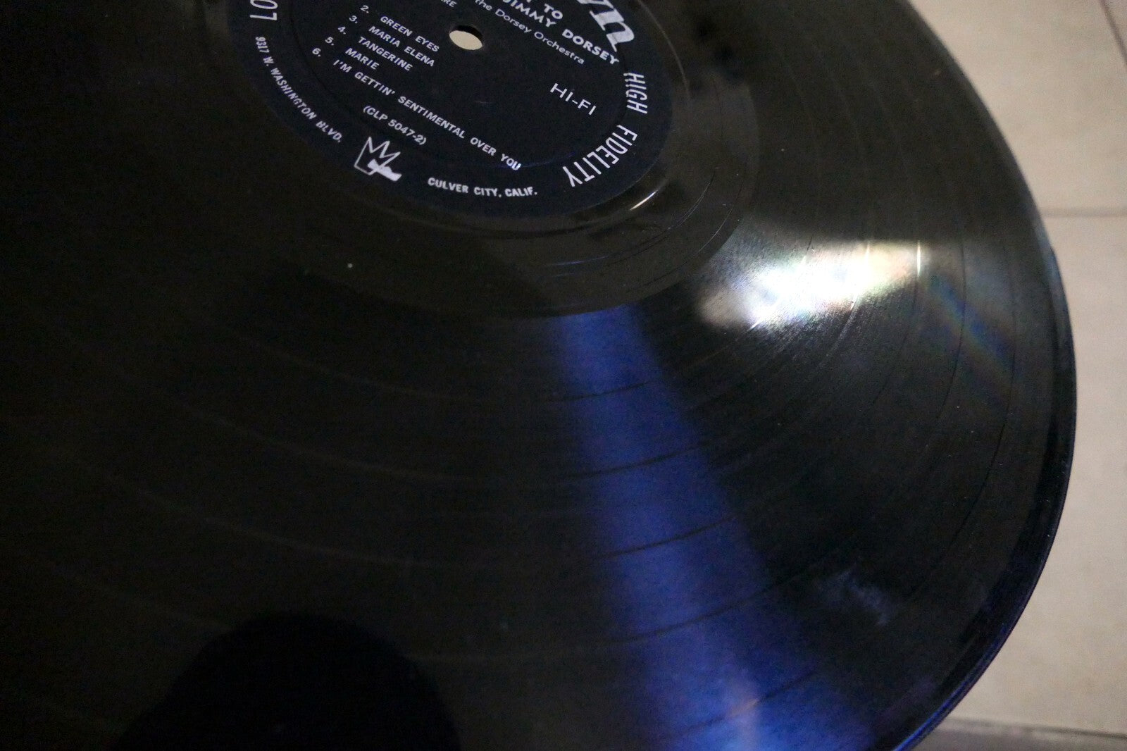 The Dorsey Orchestra - A Toast To Tommy And Jimmy Dorsey, VINYL LP