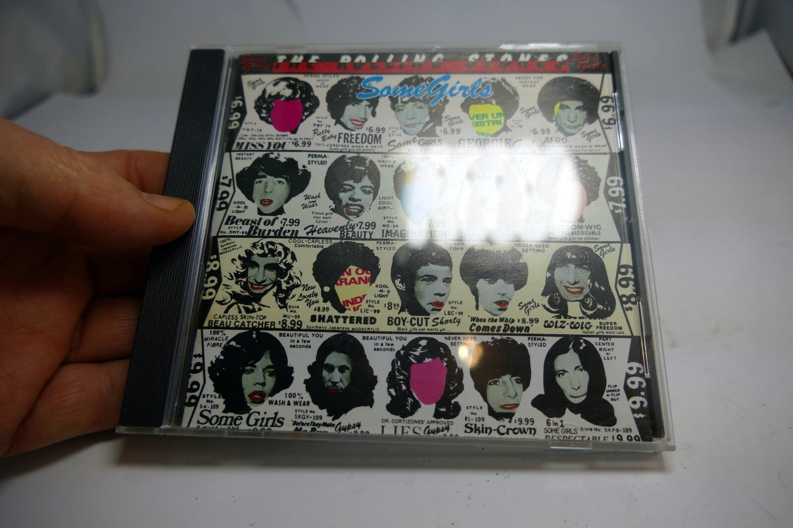 Some girls by the rolling stones (music cd, jul 1994, virgin) usa 7243 8 39526 2 5