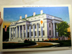 postcard american red cross building washington dc unposted linen 1940's