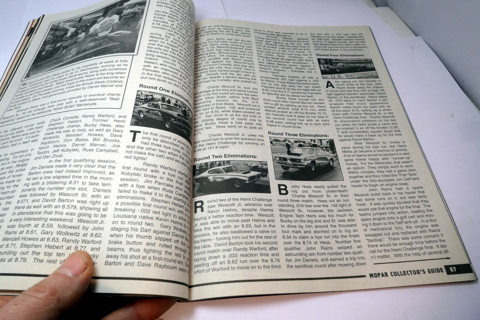 MOPAR Collector's Guide Magazine December 2009 "70 HEMI R/T SE  Challenger