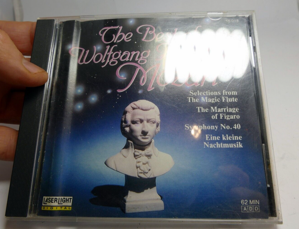 The best of wolfgang amadeus mozart from 1987 on laser light digital delta music cd