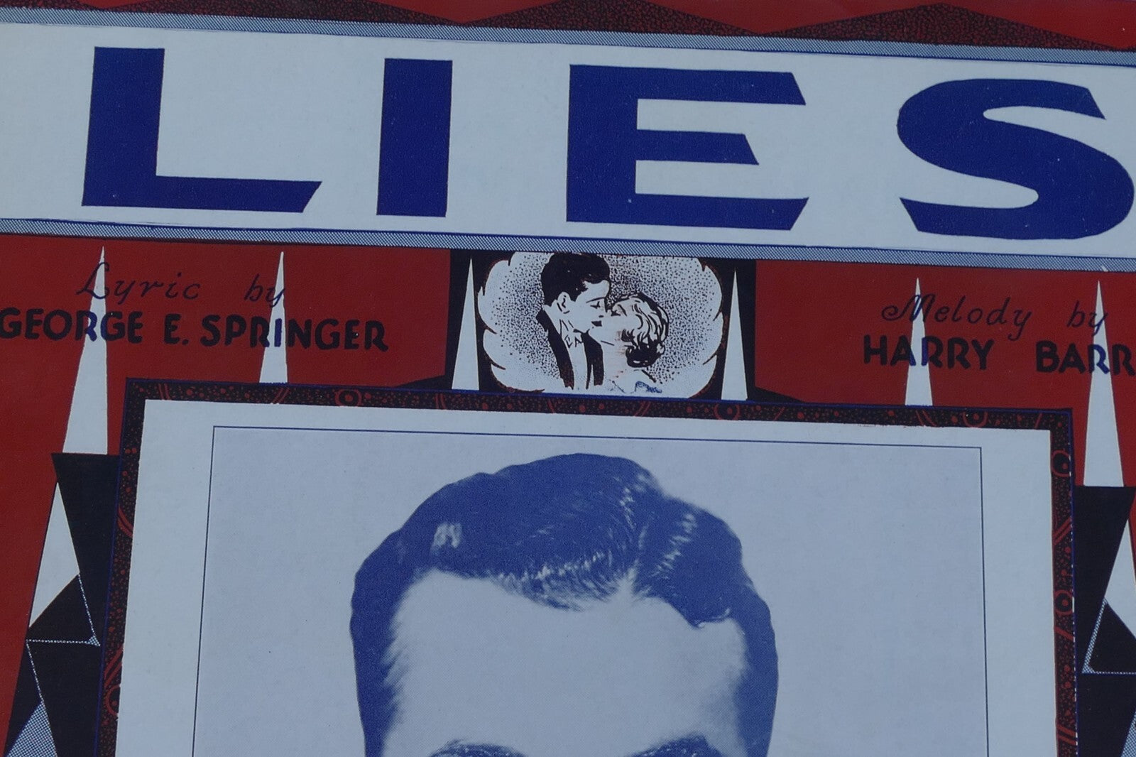Lies by harry barris sheet music 1931 shapiro, bernstein and co.