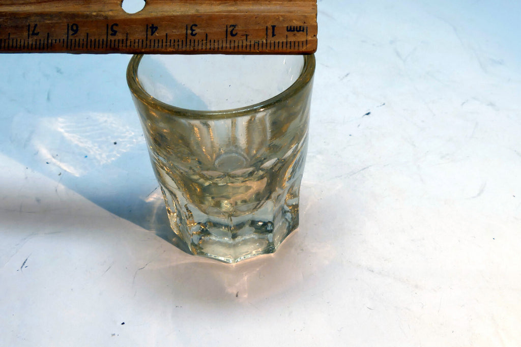 Rock Shot Clear Glass Thick Weighed Bottom 1 oz - New Orleans Style