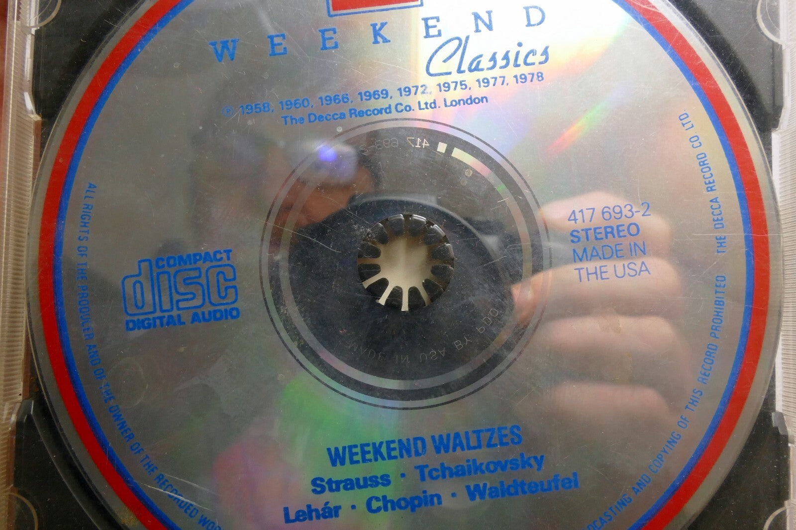 Chopin favourites music cd weekend classics london 417 693 2 1988 decca waltz chopin