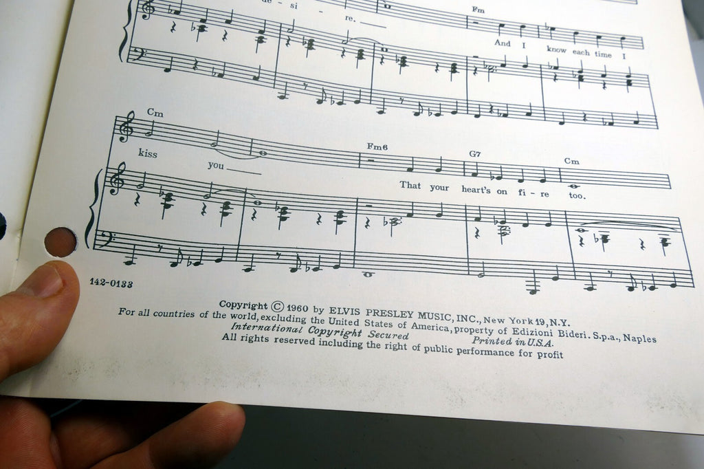 Surrender De Curtis Doc Pomus Mort Shuman  sheet music 1960