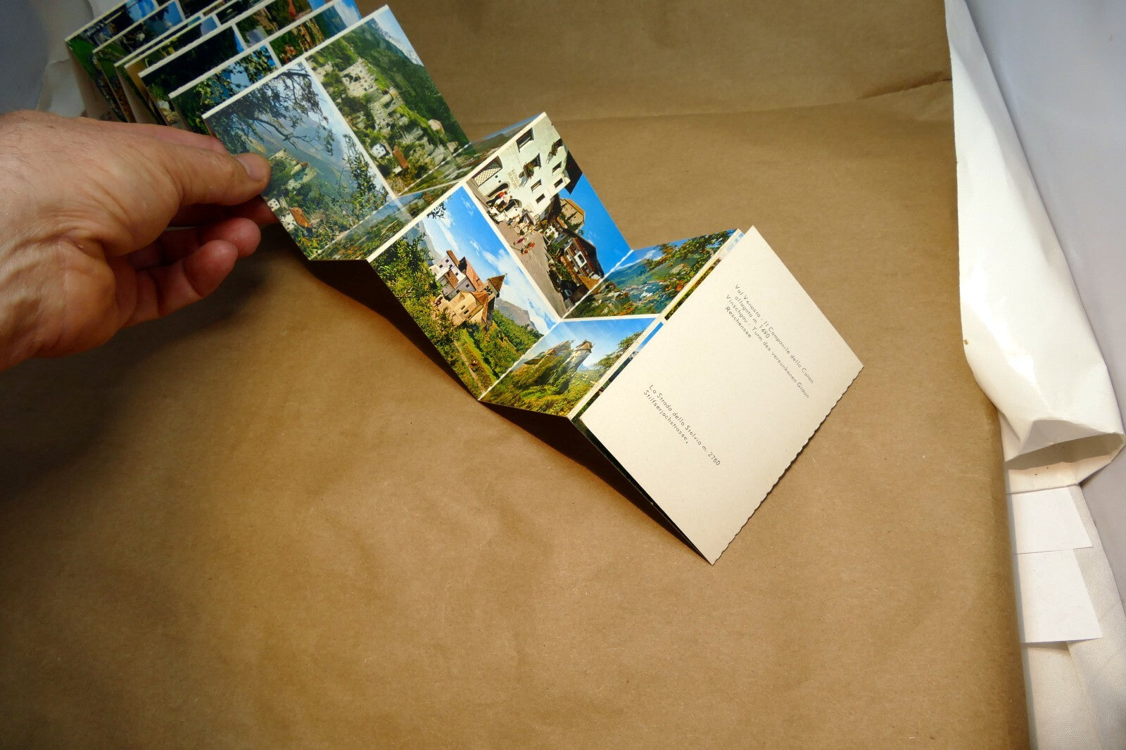 Italy, Merano - MERAN Postcard Book 38 Vedute landscapes panorama Cityscapes