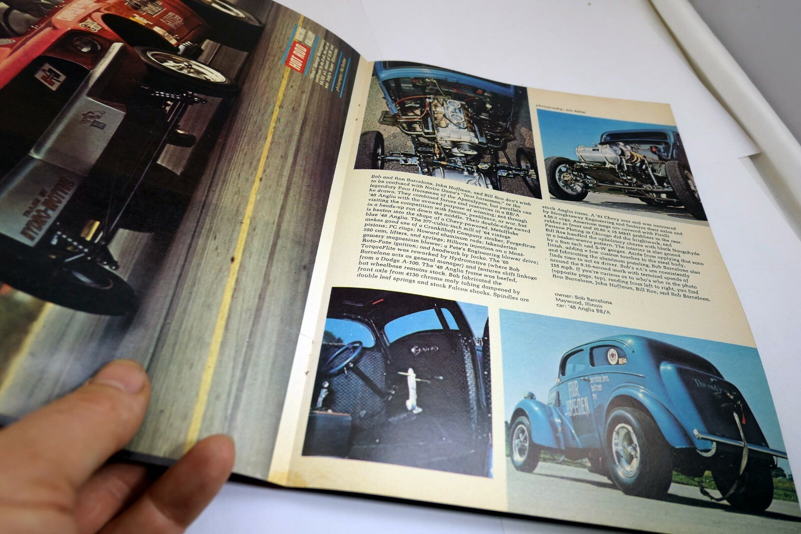 Hot Rod 1964 Pontiac GTO  magazine  clippings Advertisement Ad