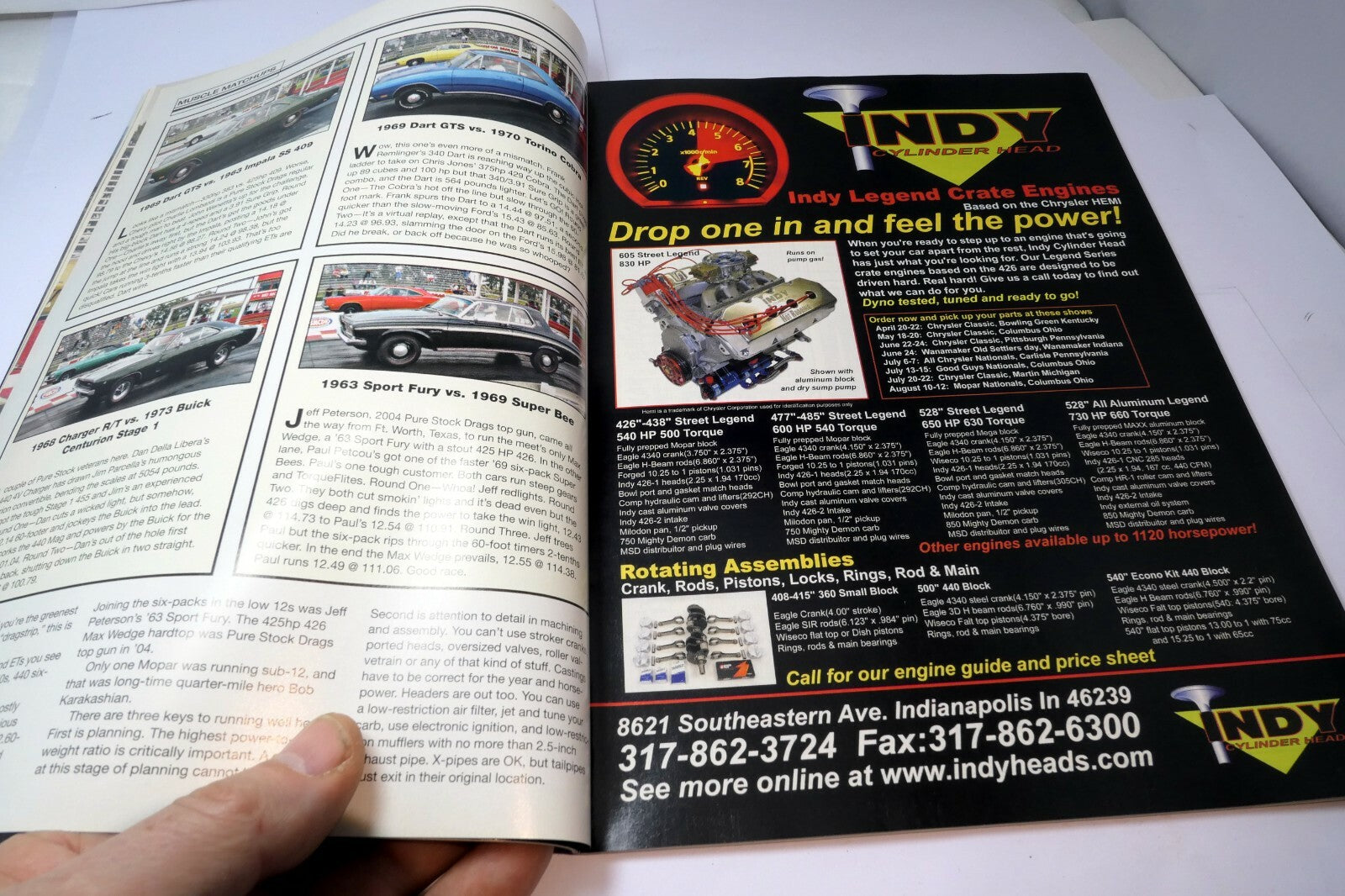 MOPAR Action Magazine August 2007 Perfect 10! Ultimate Restored Six Pack Cuda