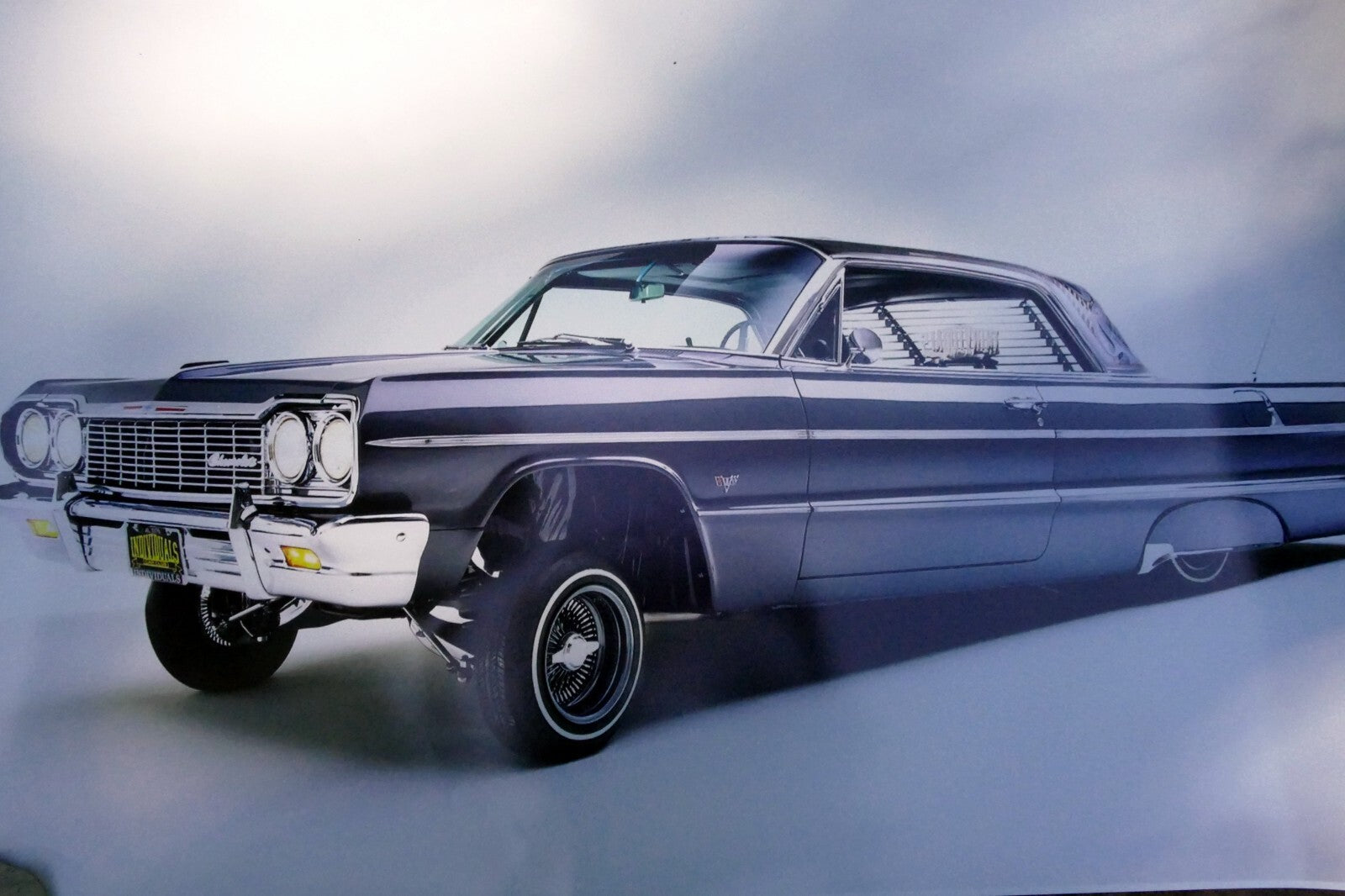 Chevrolet hot rod lowrider photo poster auto car large 20x30" vintage