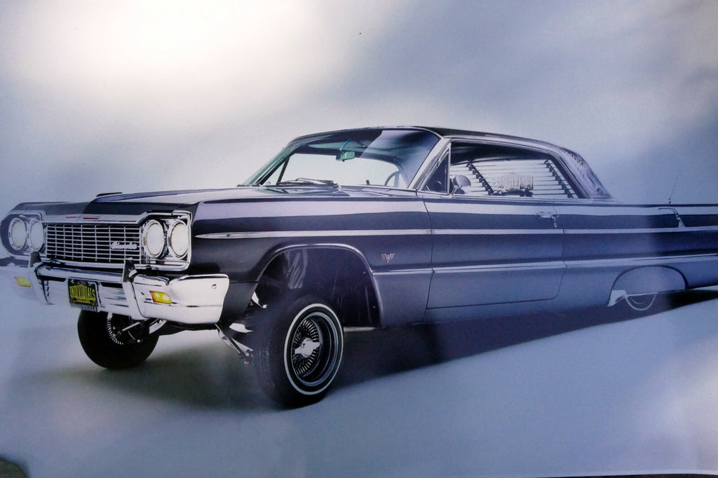 Chevrolet hot rod lowrider photo poster auto car large 20x30" vintage