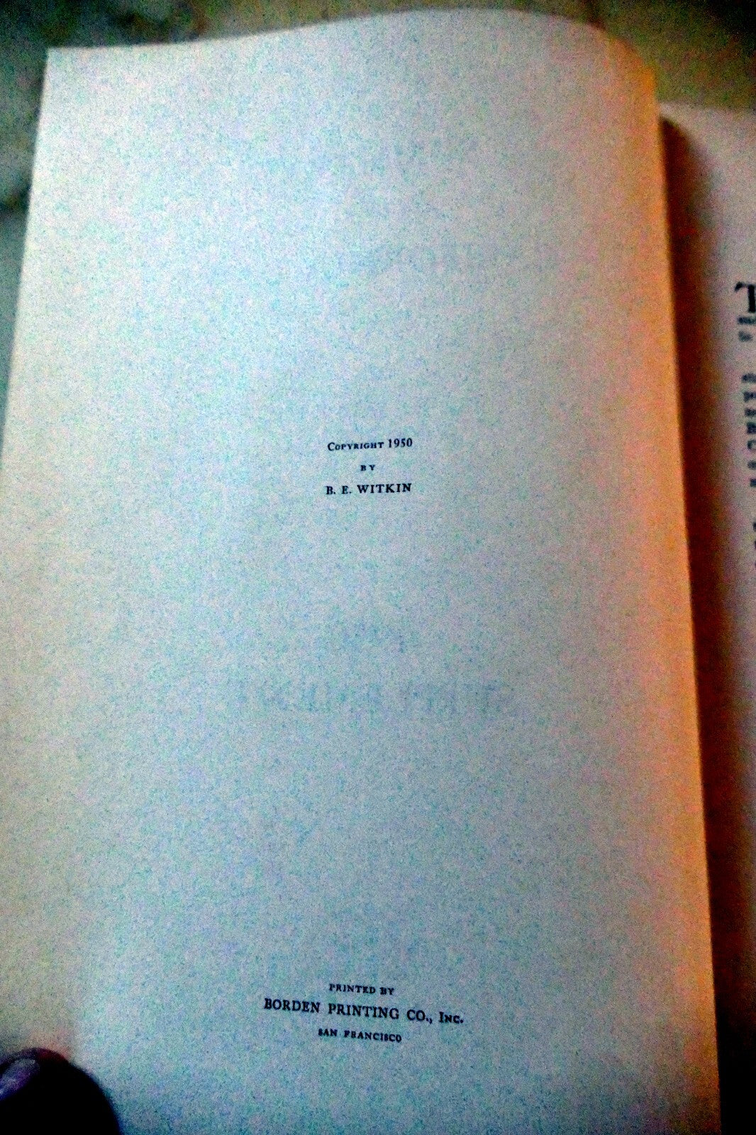 Summary of California Law 1950 Witkin Supplement San Francisco USA