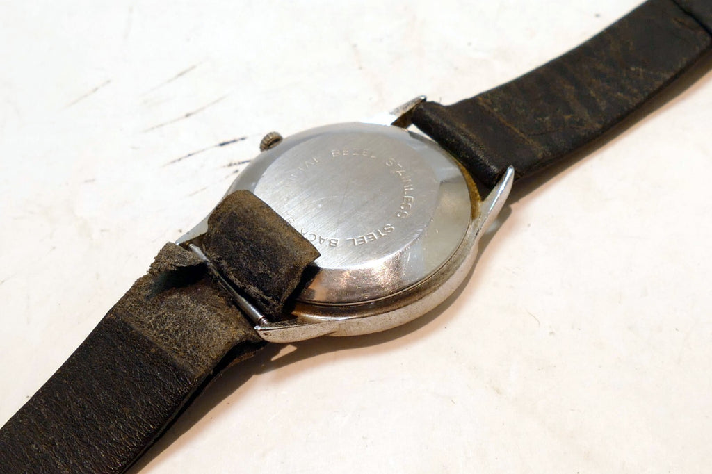 Peugeot watch quartz Stainless base Metal - parts AS IS not working