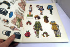 Antique Paper Dolls : The Edwardian Era by Epinal (1975, Paperback) in full colo